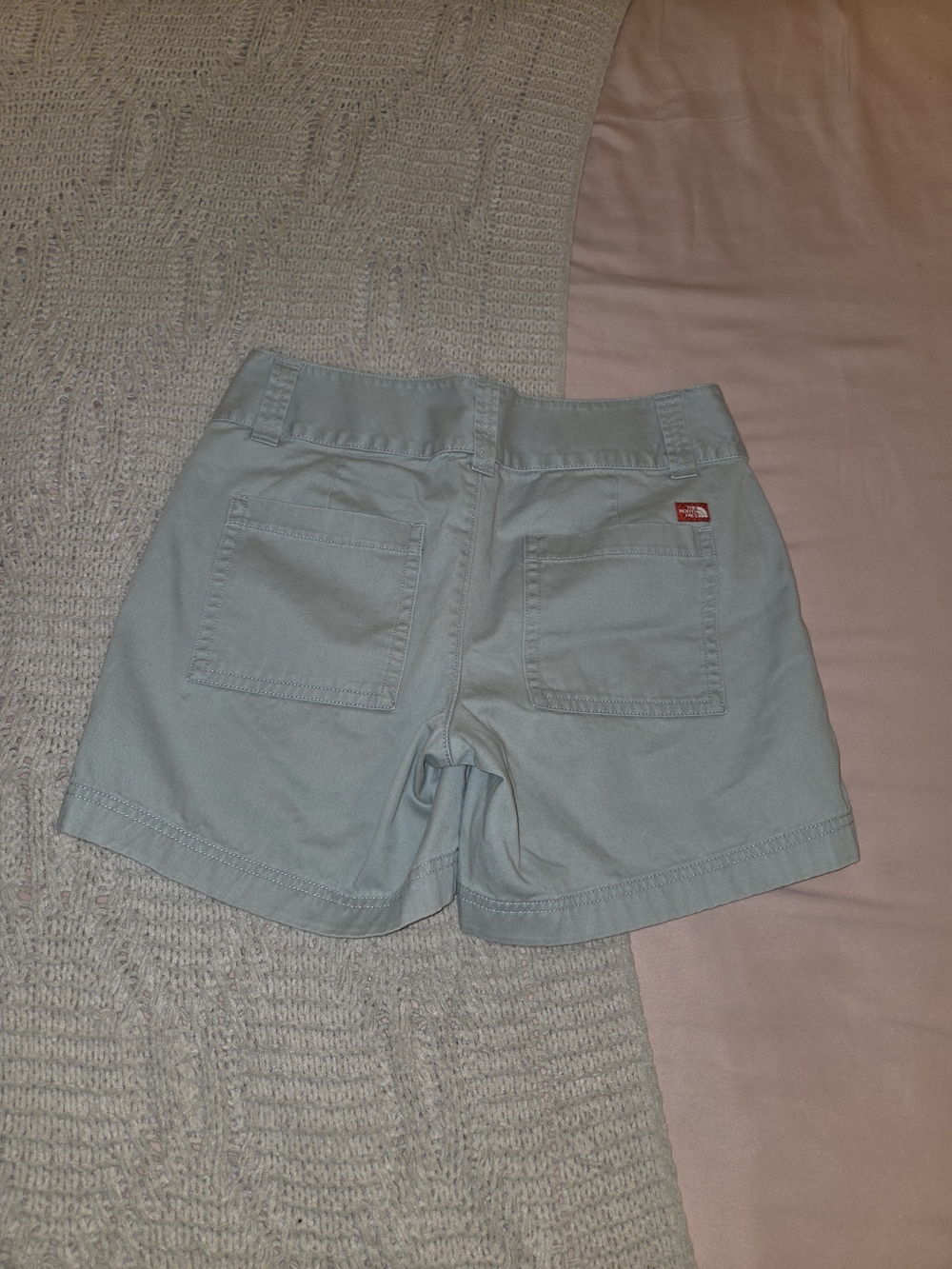 The North Face Women's Pale Blue Casual Shorts